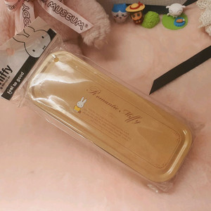 미개봉) 고전 미피 2단 틴 필통 틴 케이스 파우치 빈티지 토끼 캐릭터 다꾸 고전문구 고전완구 학용품 필기구 연필 이미지