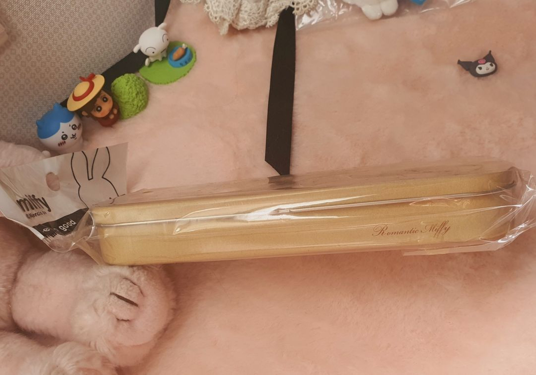 미개봉) 고전 미피 2단 틴 필통 틴 케이스 파우치 빈티지 토끼 캐릭터 다꾸 고전문구 고전완구 학용품 필기구 연필 이미지