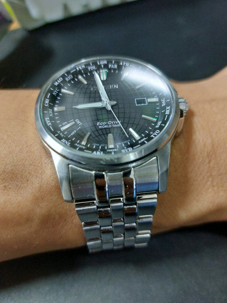 시티즌 월드타임 퍼페츄얼캘린더 광충전방식 이미지