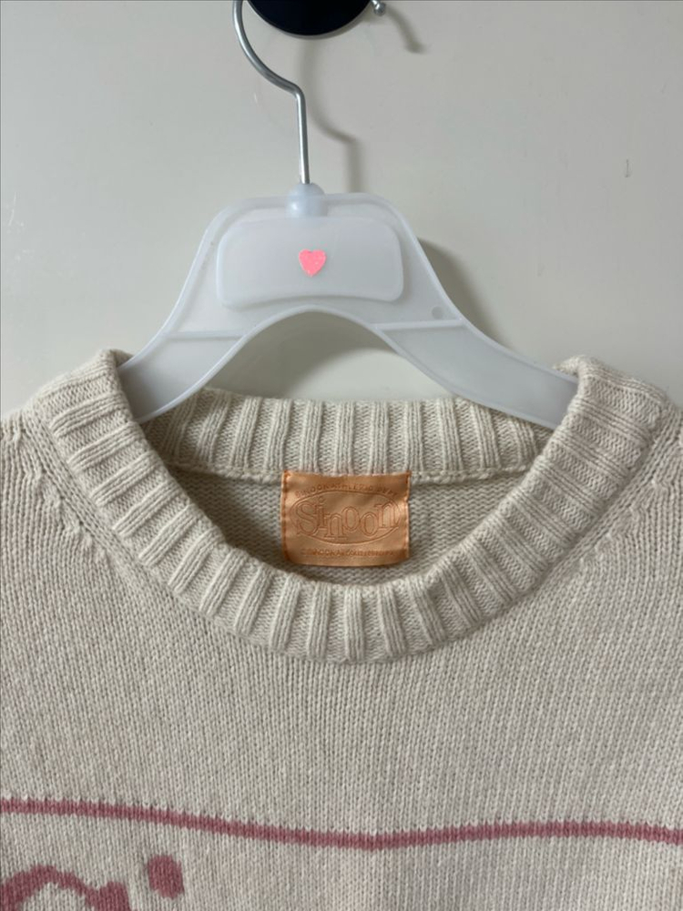 시눈 풀오버 니트 아이보리 시엔느 위아썸 모도 게드 리본빛 더바넷 타낫--2