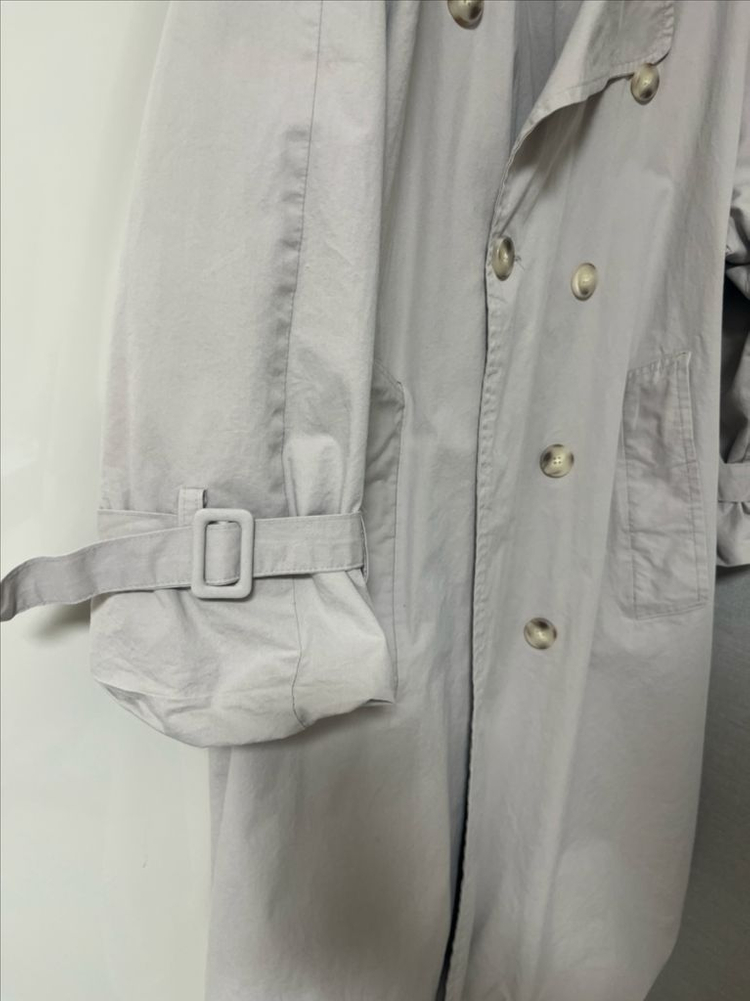 라룸 트렌치 코트 자켓 아우터 어텀 가내스라 메이비베이비 모한 위드아웃썸머--2