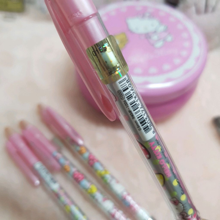 새상품) 고전 희귀 리본 헬로키티 산리오 빈티지 레트로 샤프 캐릭터 다꾸 고전문구 학용품 필기구 y2k 갸루 빈티지 이미지