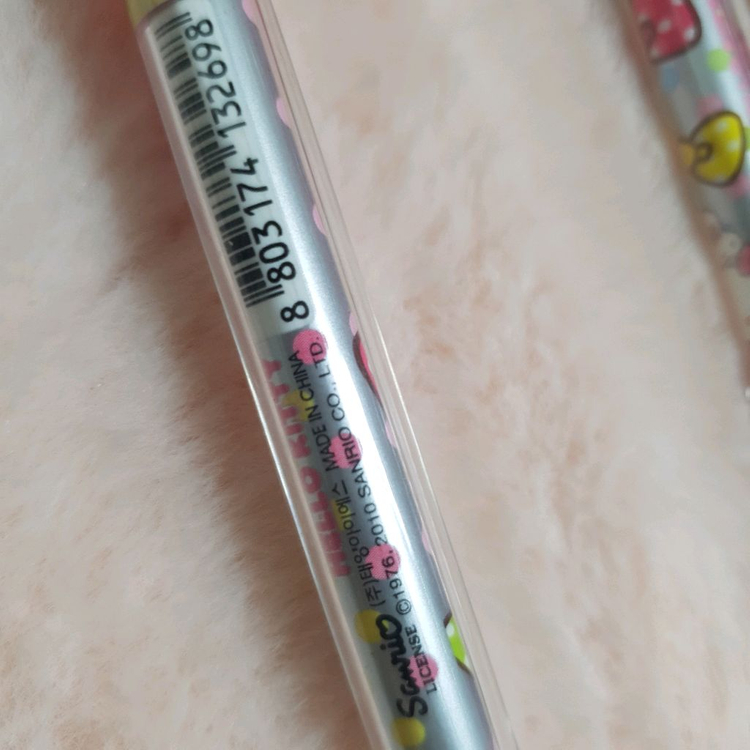 새상품) 고전 희귀 리본 헬로키티 산리오 빈티지 레트로 샤프 캐릭터 다꾸 고전문구 학용품 필기구 y2k 갸루 빈티지 이미지