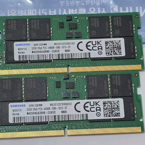 노트북용 DDR5 32GB 4800 메모리