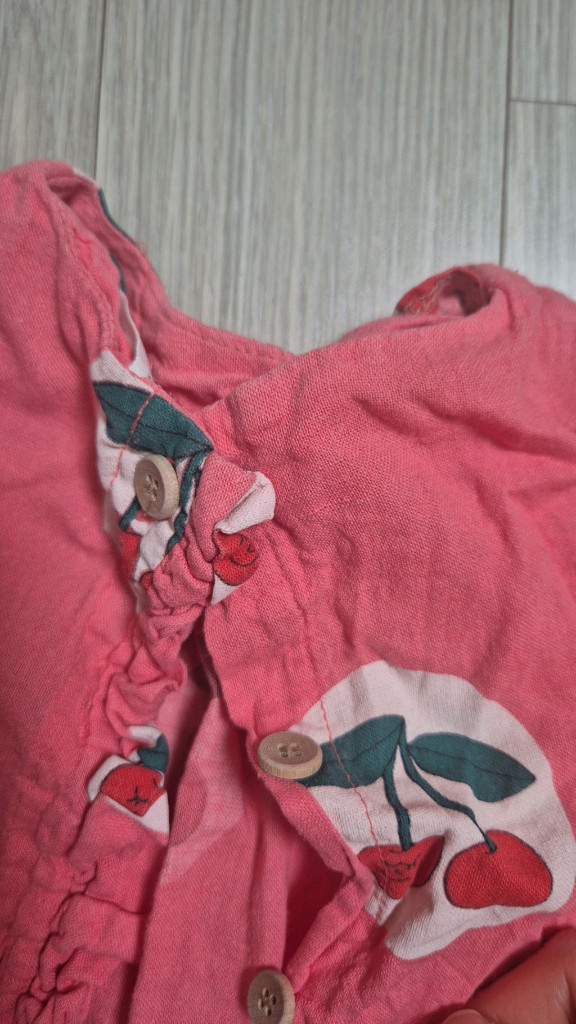 리미떼두두 체리 블라우스 상의 s--4