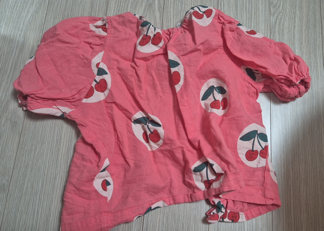 리미떼두두 체리 블라우스 상의 s--1