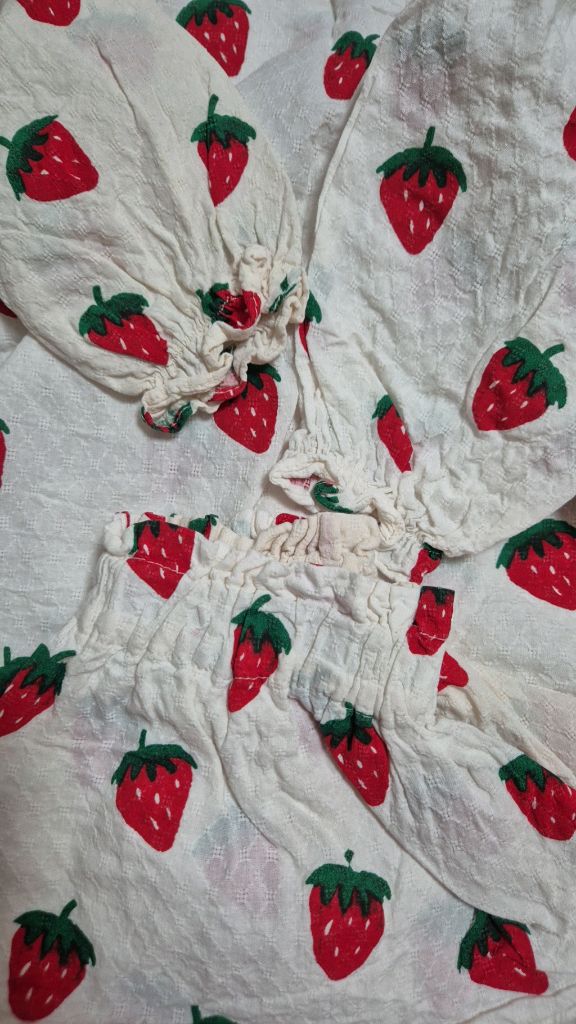 리미떼두두 러플 상하복 s--3