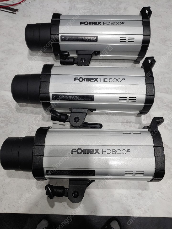 스트로브 조명 세트 이미지