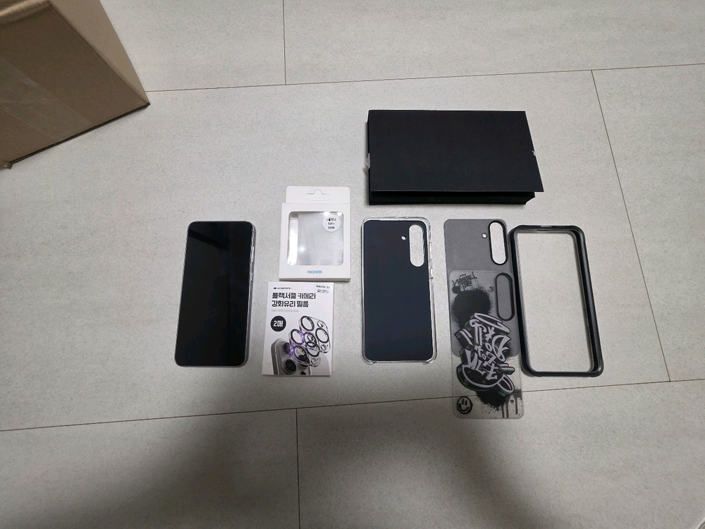 갤럭시 S25플러스 실버 512GB+삼성 정품 케이스팝니다--6