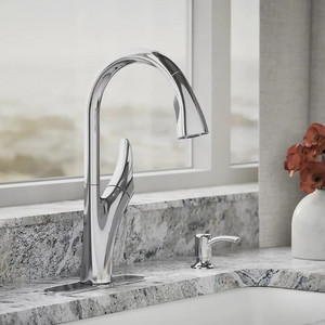 콜러.트레디셔널 터치리스 거위목 주방수전. 시중가의 50%할인