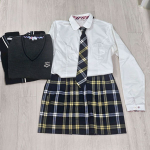 하나중 교복 짧치 세트 이미지
