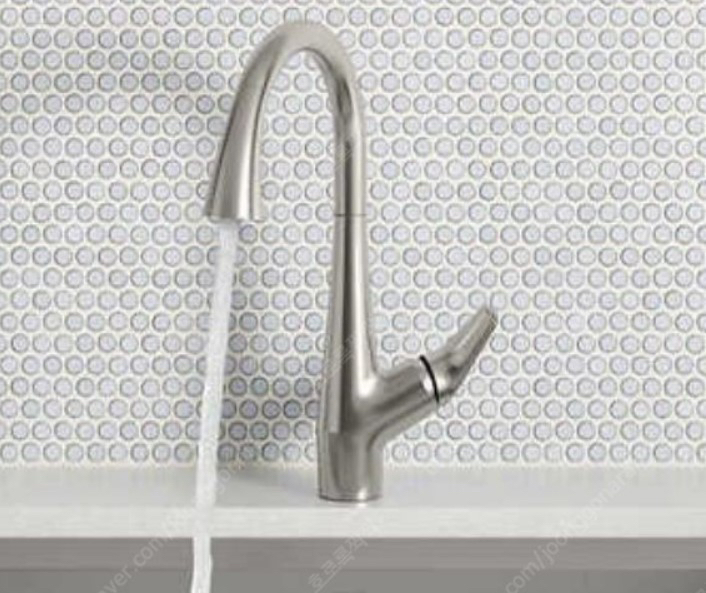 kohler 주방명품 콜러 릴 무광 주방수전. 모던디자인. 시중간의 70프로할인--1