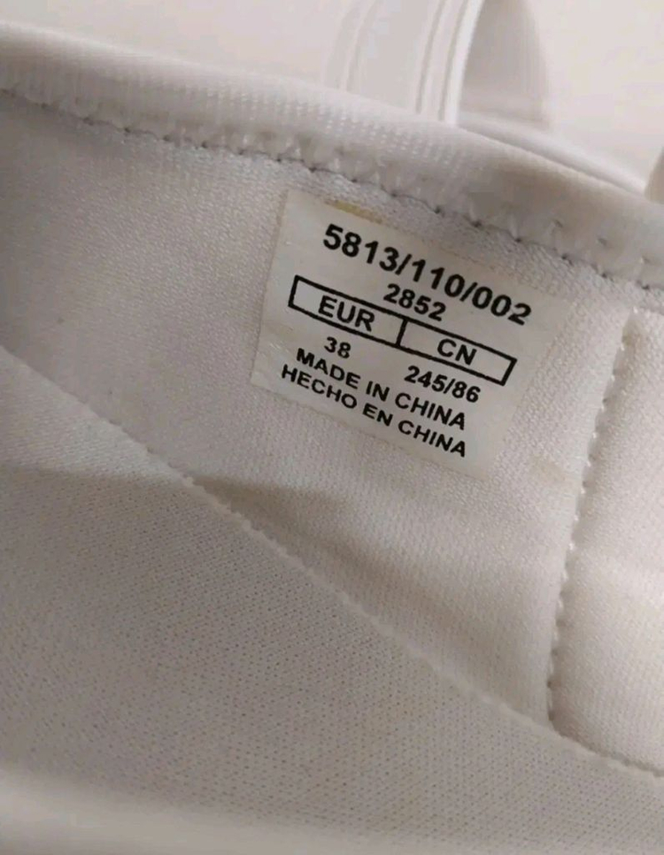 여성 자라 스포츠 발레리나 크림화이트 플랫슈즈 (245) 이미지