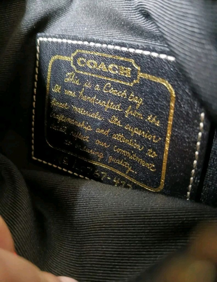 여성 코치 미니 크로스백 이미지