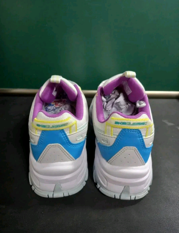 여성 아키(AKIII)클래식 로드롤러 그레이 퍼플 트래킹 운동화 (235--2