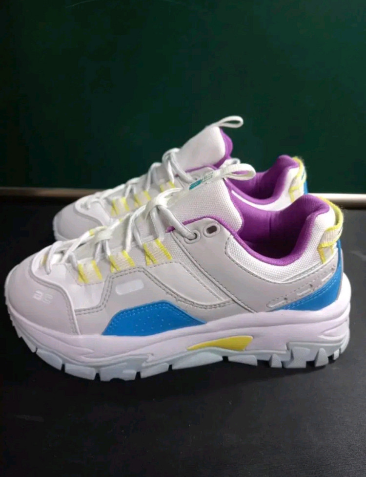 여성 아키(AKIII)클래식 로드롤러 그레이 퍼플 트래킹 운동화 (235--3