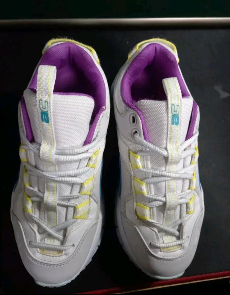 여성 아키(AKIII)클래식 로드롤러 그레이 퍼플 트래킹 운동화 (235--4