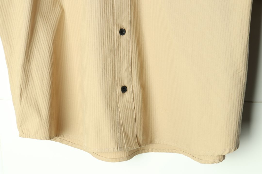 (F) 브랜드빈티지 반팔셔츠 남방 아메카지 베이지 이미지