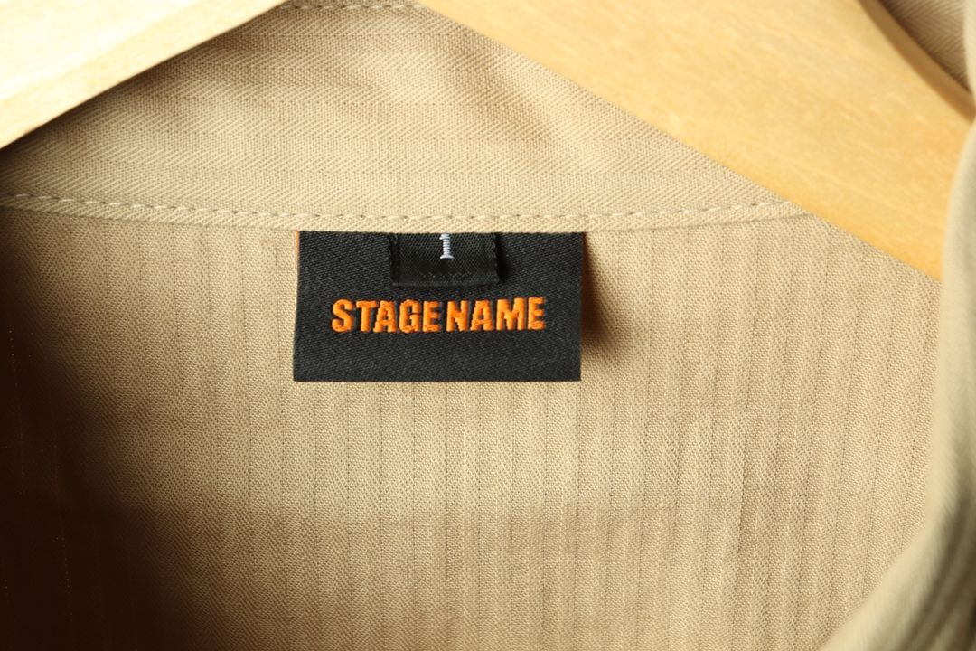 (F) 브랜드빈티지 반팔셔츠 남방 아메카지 베이지 이미지