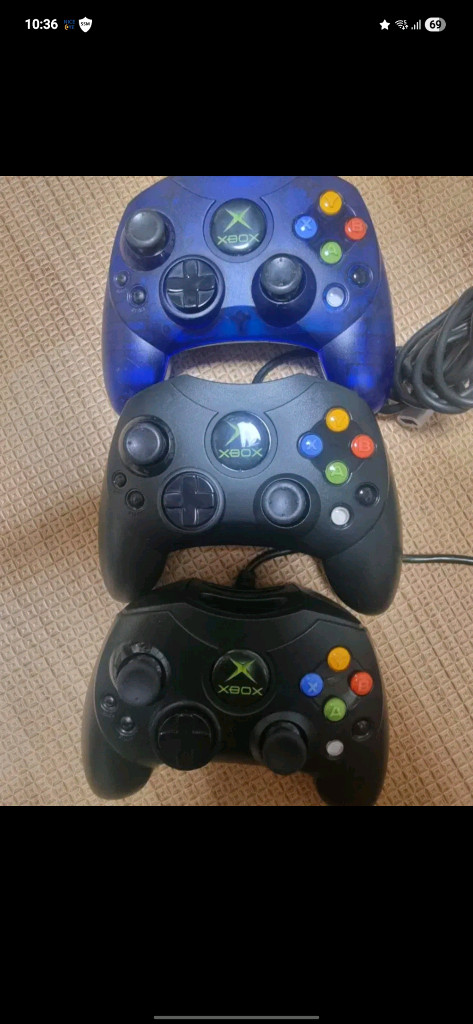 구형(오리지널) XBOX 조이스틱 이미지