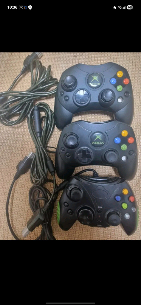 구형(오리지널) XBOX 조이스틱 이미지