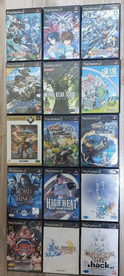 플스2 PS2 게임 다수 구매시 네고가능 이미지