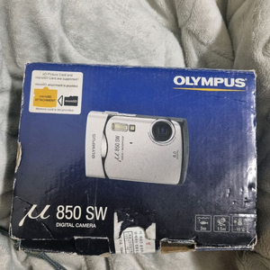올림푸스 Stylus 850SW 디카 풀박스 디지털카메라 이미지
