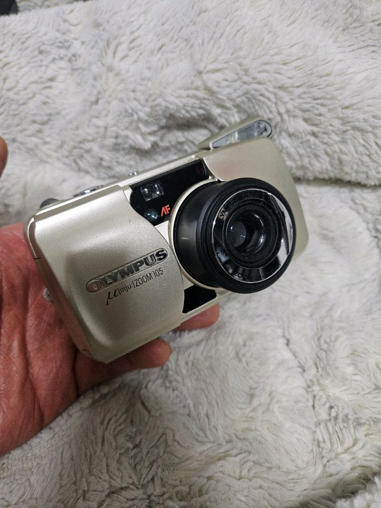 올림푸스 뮤 줌 105 빈티지 카메라 레트로 카메라 이미지