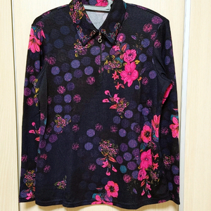 꽃무늬 카라티 (66) 새상품