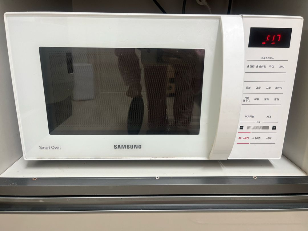 세탁기 건조기 냉장고 스마트오븐 전자레인지 이미지