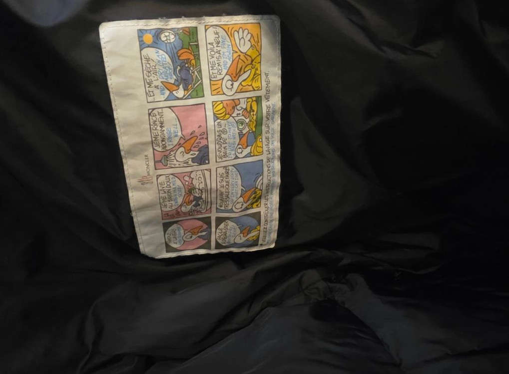 몽클레어 기모브 리얼폭스퍼 롱패딩 이미지