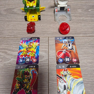 터닝메카드W 발사체 2종-고브,도라+메카드 4장 이미지