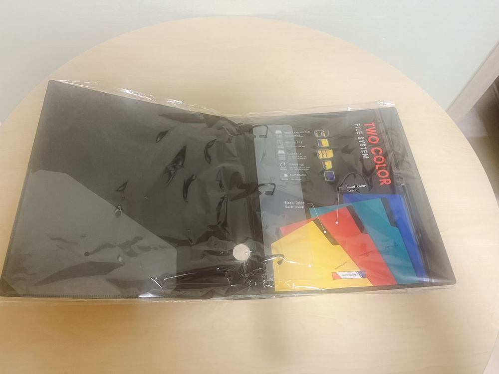 투명 컬러 D링바더 4개 세트--1