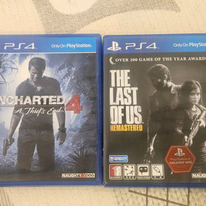 [PS4/플스4] 너티독 명작 세트 (언차티드 4 + 라스트 오브 어스