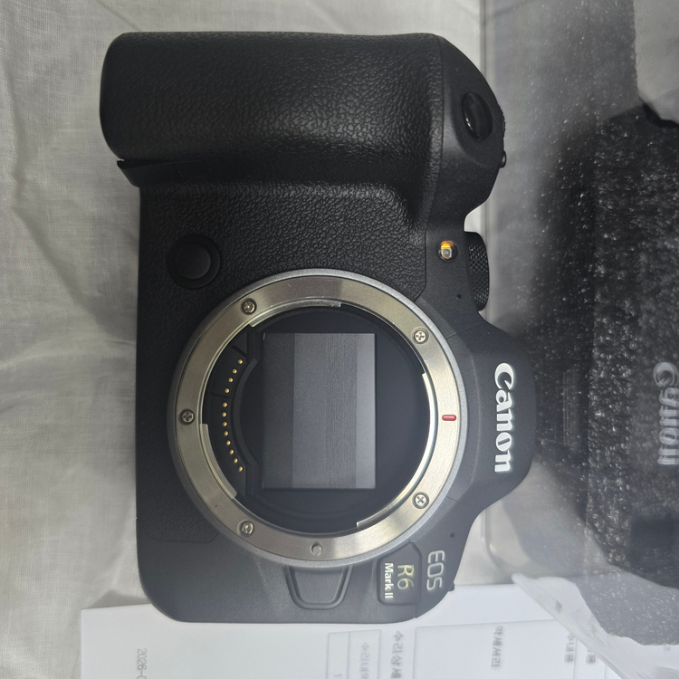 캐논 정품 R6 Mark II BODY 미러리스 풀프레임 카메라(풀박 + 추가 구성품)--4