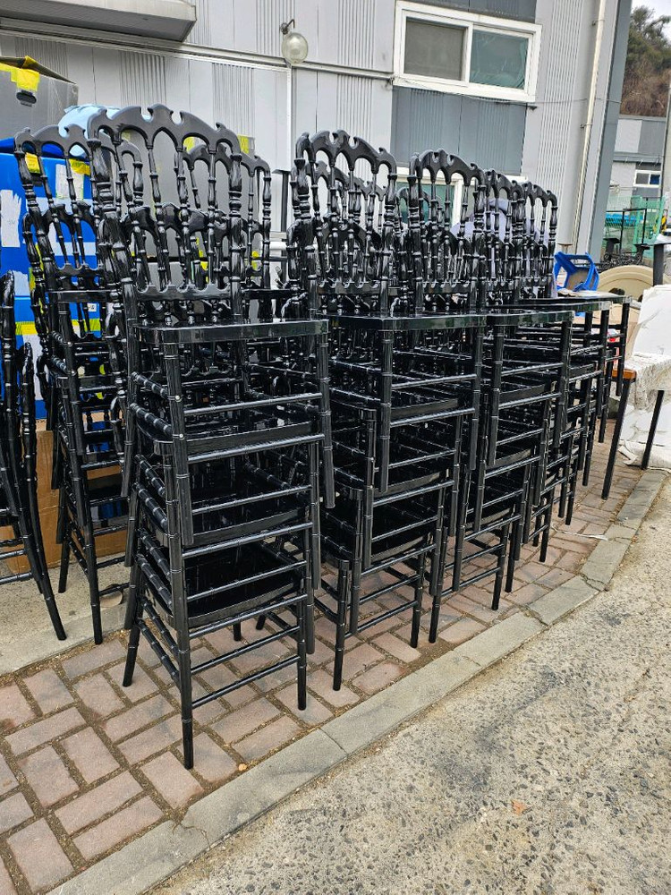 중고업소용가구 카페 식당 음식점 4인용테이블의자세트--6