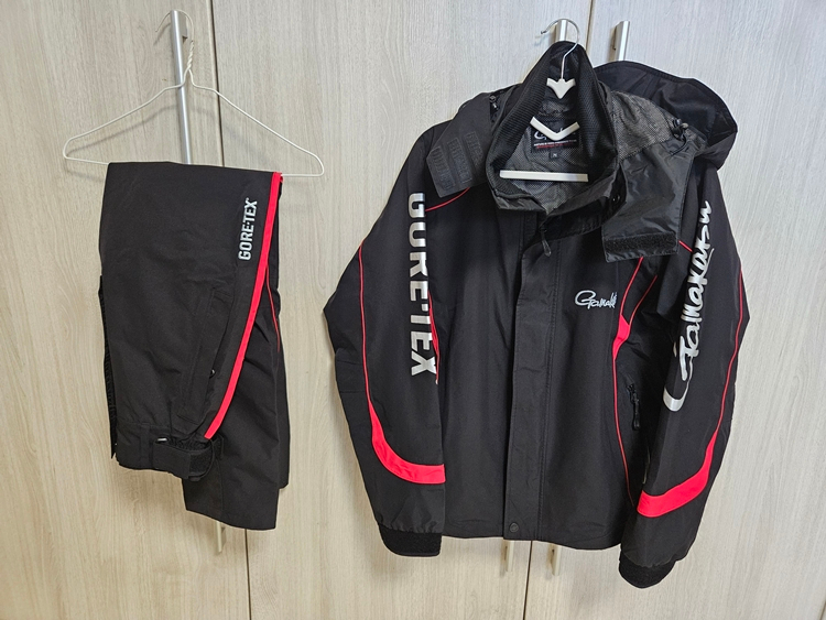 가마카츠 레인슈트 고어텍스낚시복(GM-3314) 미사용품 이미지