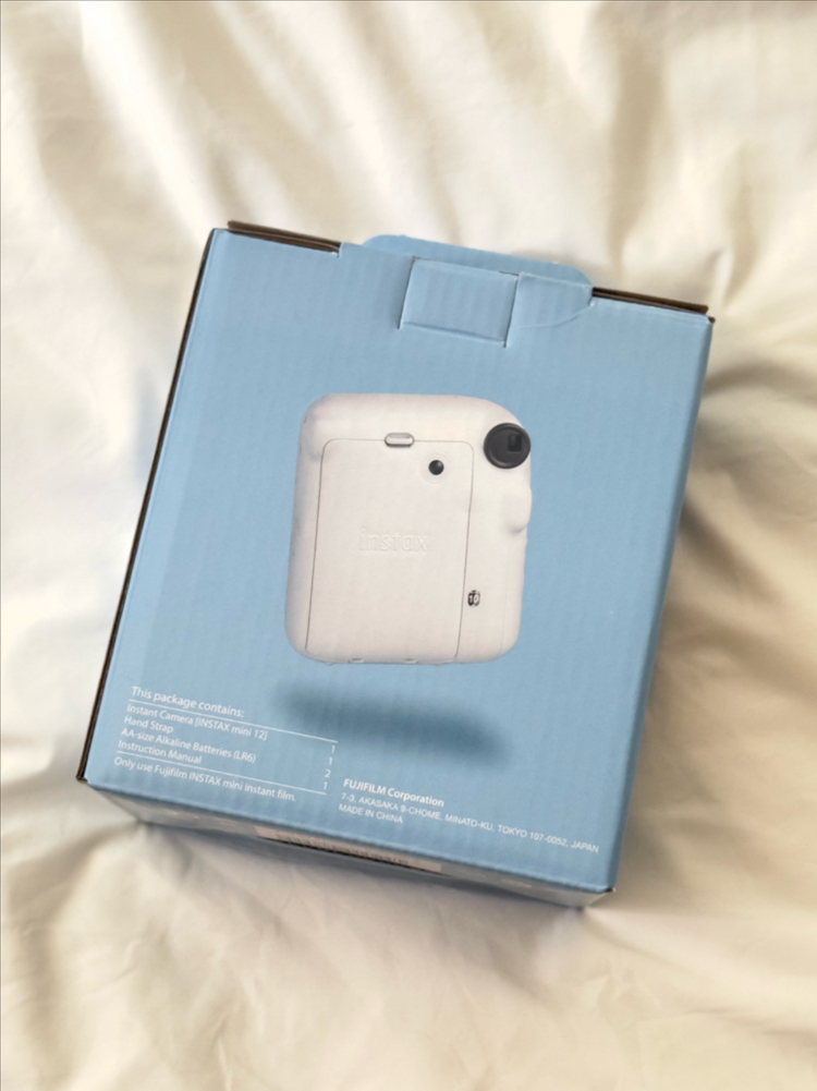 인스탁스 미니 12 화이트 (미개봉 새상품)--1