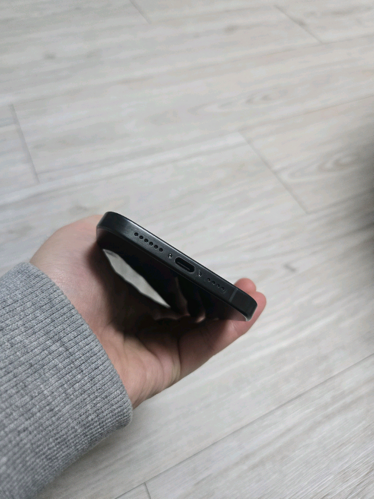 S급]아이폰15프로맥스 블랙 256GB 자급제 배터리 100%--3