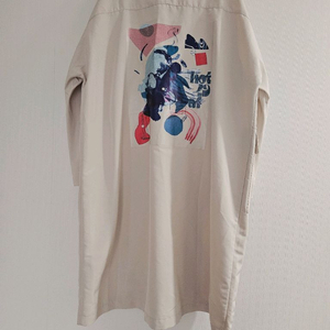 간절기 바람막이 코트 77.88 새상품 이미지