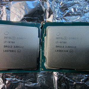 인텔 CPU i7 9700 (내장그래픽 포함)