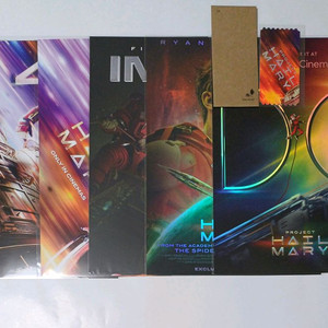 프로젝트헤일메리 돌비포스터,mx4d,아이맥스,스크린엑스,4dx포스터,ttt,오리지널티켓 이미지