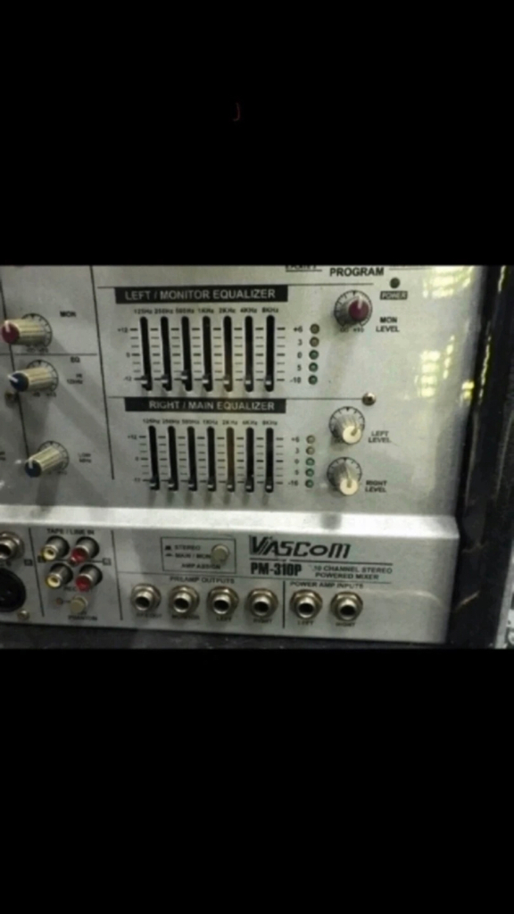 Vascom PM-310P 파워드 믹서 이미지