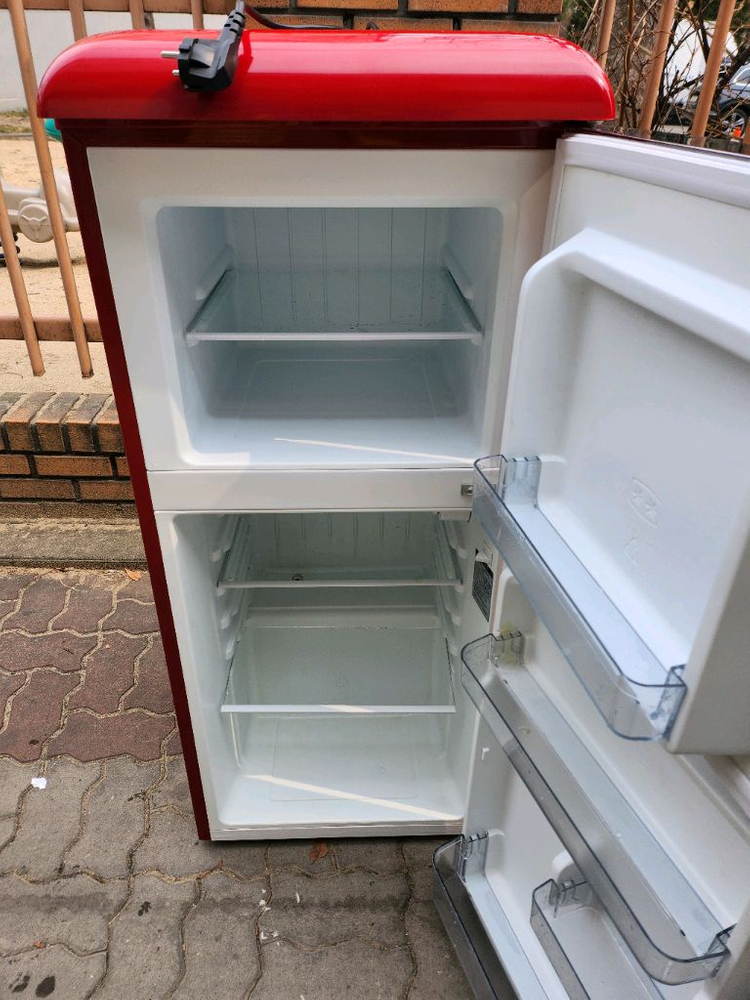 코코일렉 레트로 냉장고 117리터 이미지