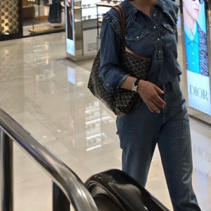 가니데님프릴셔츠