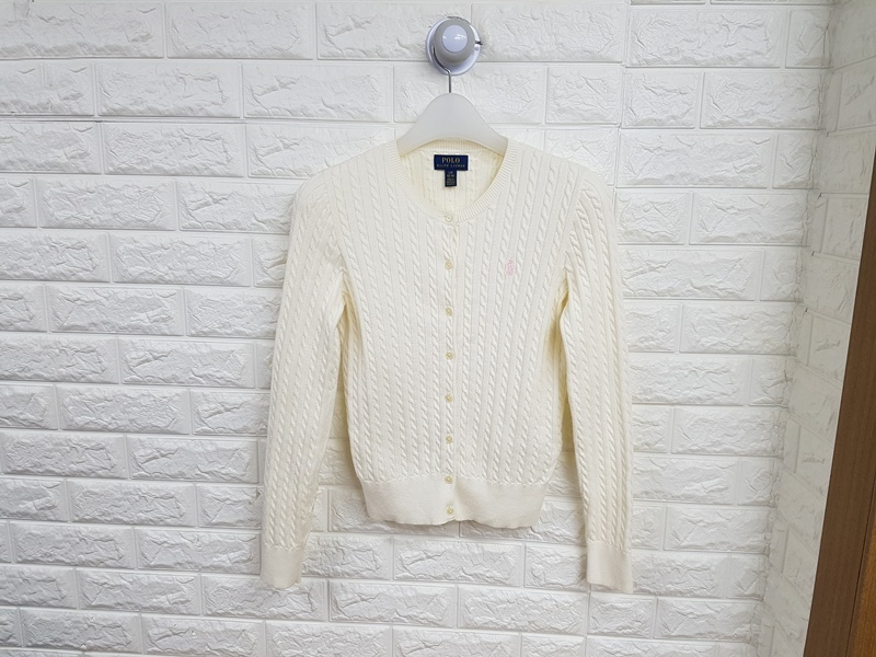 폴로 니트 가디건 키즈 L 12/14사이즈(주니어 150)--0