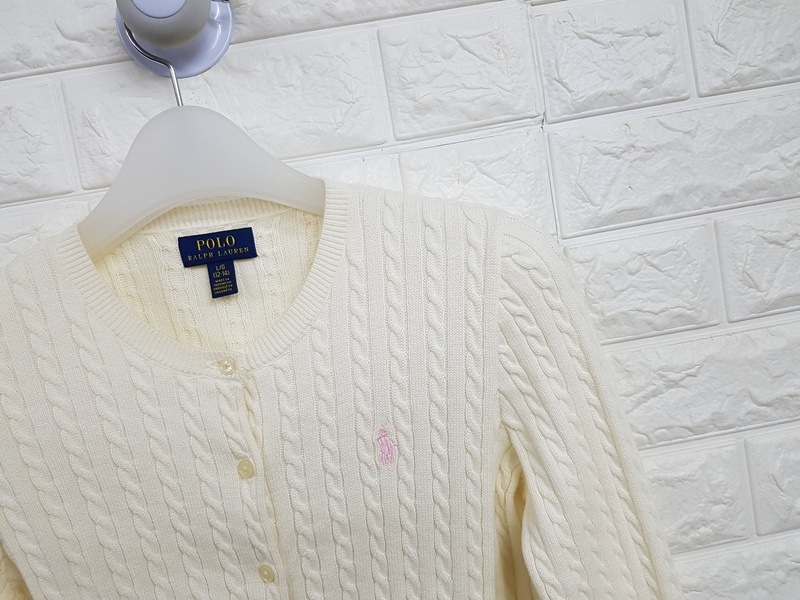 폴로 니트 가디건 키즈 L 12/14사이즈(주니어 150)--1