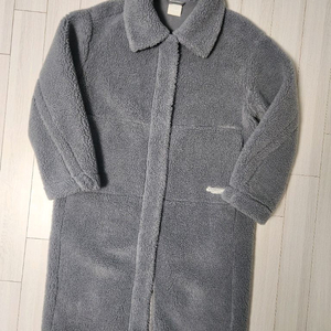 새상품급) 디스커버리 여성 코트형 롱플리스 자켓 사이즈95 m 이미지