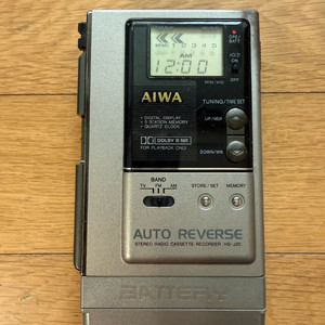 Aiwa J20 카세트 워크맨 판매합니다 이미지