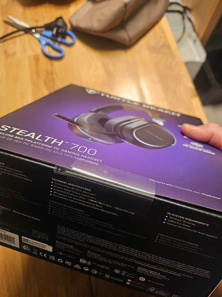 터틀비치 스텔스700 gen3 미개봉 + 쿨링젤패드--3